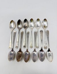 Vintage Hotel Astor Demistasse Spoons
