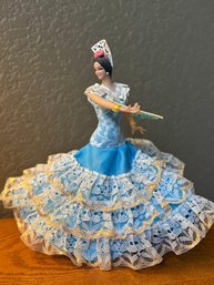Vintage Marin Chiclana Spanish Flamenco Dancer Doll