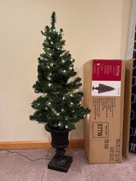 4 Foot Pre-lit Acrylic Tree