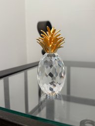 Vintage Swarovski Crystal Pineapple Figurine