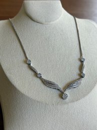 Beautiful 14K Diamond Necklace