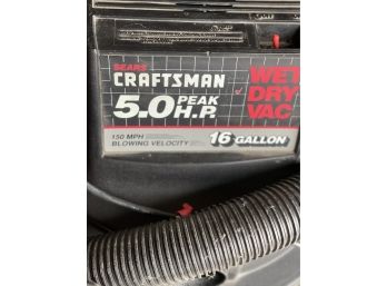 Craftsman Shopvac