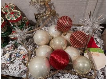 Large Box Of Christmas Items