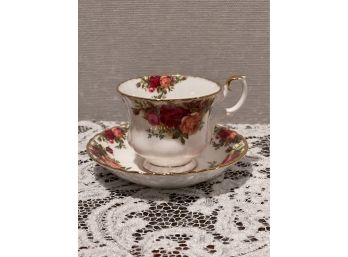 Royal Albert Old Country Rose Teacup And Saucer