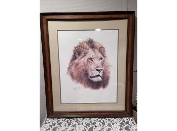 Lion By Guy Coheleach