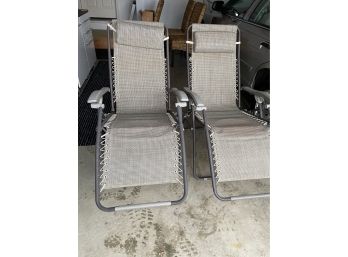 Set Of Zero Gravity Chairs