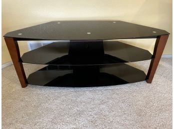 Glass Entertainment Stand