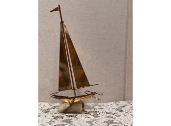 Set Of Brass Boats
