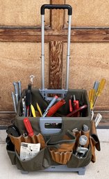Rolling Tool Tote W/ Tools