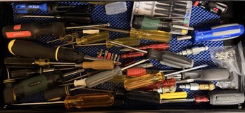 Large Assortment Of Screwdrivers