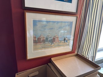 Frederick McDuff 'Cove, Dinard' Signed & Numbered Lithograph