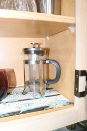 Classic Glass & Stainless Steel French Press Coffee Maker