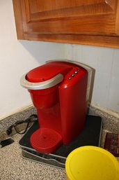 Keurig K-Compact Single-Serve K-Cup Pod Coffee Maker Imperial Red Untested