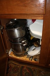 Stainless Steel Cookware Set Pots And Pans For Kitchen Storage
