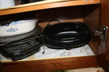 Cooks Electric Contact Grill Sandwich And Waffle Maker With Non-Stick Plates Untested