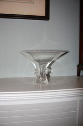 Vintage Steuben Glass Bouquet Vase Model 7985 Chipped Bottom