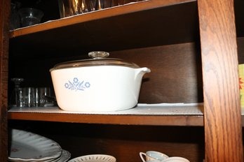 CorningWare Blue Cornflower Covered Casserole