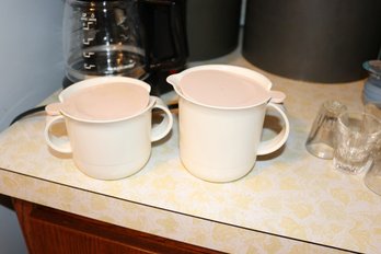 Tupperware Cream & Sugar Set USA
