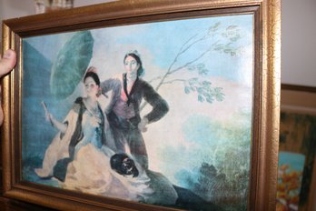 Framed Reproduction Of Francisco De Goya's 'The Parasol' (El Quitasol)