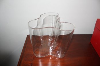 Iittala Alvar Aalto Savoy Vase Clear Glass