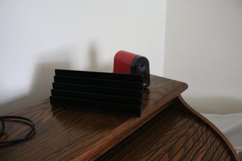Officemate Petite Standard Sorter Black Desktop File And Mail Organizer