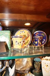 Classic China Yellow Butterfly Demitasse Cup & Saucer
