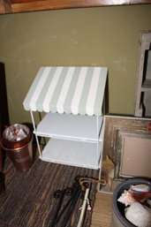 Miniature Tiered Tray Flower Cart