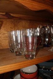 Clear Soda-Lime Glass Drinkware Tumblers Set