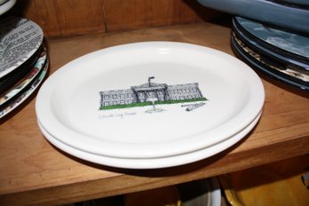 Homer Laughlin  Fishs Eddy Ceramic Collector Plate By Taylor Quinn