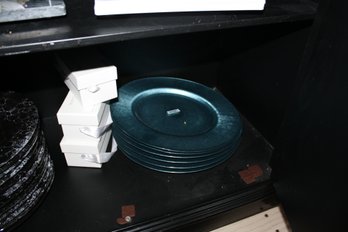 Pier 1 Blue Plates
