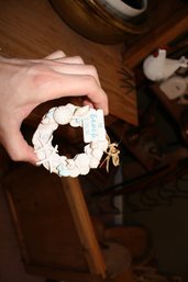 Decorative Seashell Wreath  The Beach Is Calling
