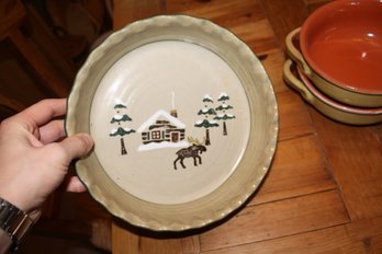 Sonoma Home Goods Lodge Stoneware Serving Bowl