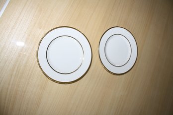 Set Of Two 10 Strawberry Street Plates