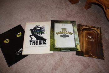 Vintage Broadway Musical Programs And Souvenirs Collection