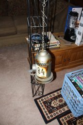 Vintage Italian Railway Oil Lantern  Marked 84 ANIA 37