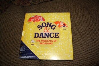 Song & Dance: The Musicals Of Broadway  Collectors Boxed CD & Hardcover Set By Ted Sennett