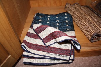 Warren Kimble American Flag Decorative Placemats