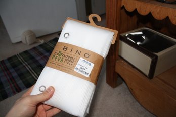 BINO Eco-Friendly PEVA Shower Liner New
