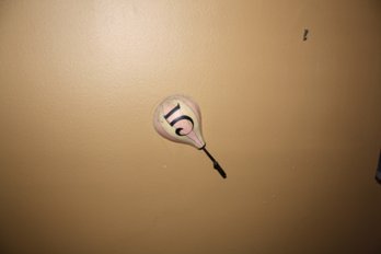 Hot Air Balloon Decorative Wall Hook, Hand-Painted Metal