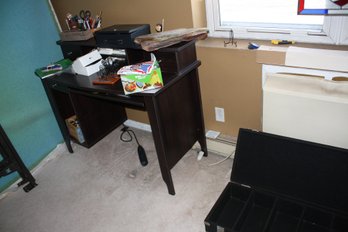 Sauder Beginnings Computer Desk, Cinnamon Cherry Finish