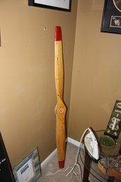 Vintage Wooden Aircraft Propeller Decorative Collectible