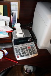 Canon MP11DX-2 12-Digit Desktop Printing Calculator With Two-Color Ink Ribbon And Business Functions