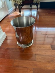 Metal Trash Can