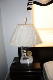 Vintage-Style Figurative Table Lamp Decorative Accent Piece Part Missing Broken