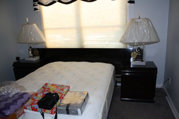 J. Lichtenberg & Son MCM Mid Century Modern Headboard And Mattress