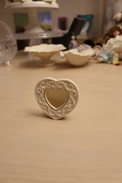 Lenox Wedding Promises Heart Porcelain Picture Frame