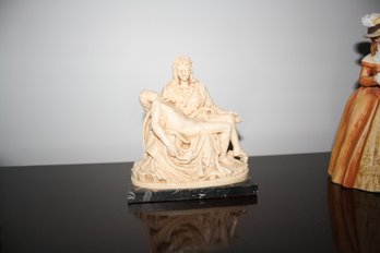 Michelangelos Piet Replica Sculpture  Virgin Mary Cradling Jesus