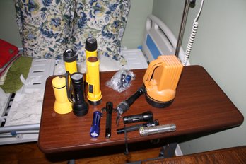 Assorted Flashlight And Lantern Collection