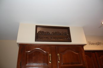 Copper Relief Plaque Leonardo Da Vinci The Last Supper