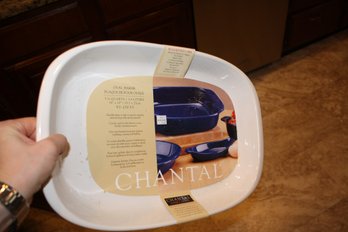 Chantal Oval Stoneware Baker 3.5-Quart